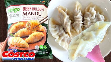 Place 4 frozen <b>MANDU</b> pieces into the pan, with spacing between them. . Bibigo beef bulgogi mandu air fryer